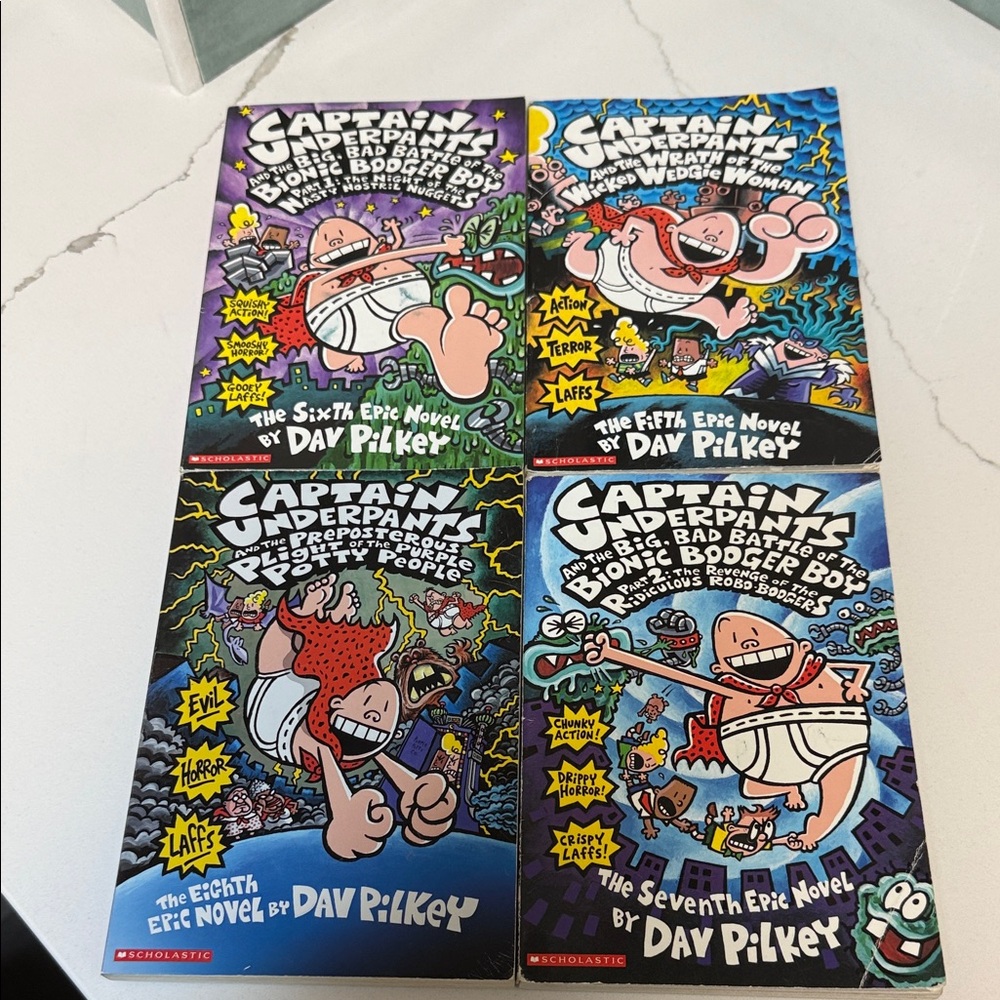 Scholastic Captain Underpants Collection